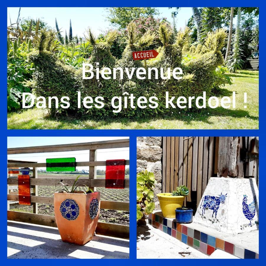 La Grange Aux Lievres, Gites Kerdoel Cleder Bagian luar foto